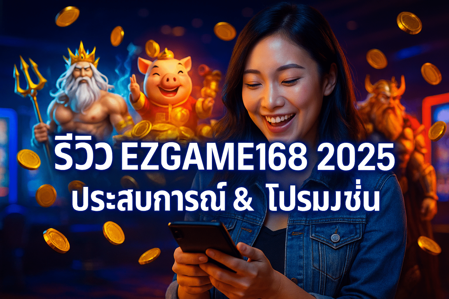 รีวิว EZGAME168 2025 ประสบการณ์ & โปรโมชั่น