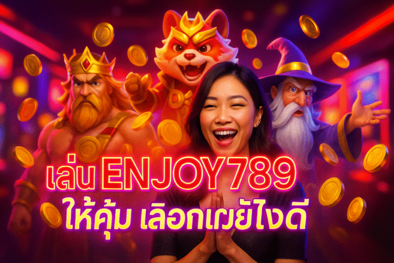 เล่น ENJOY789 ให้คุ้ม เลือกเกมยังไงดี