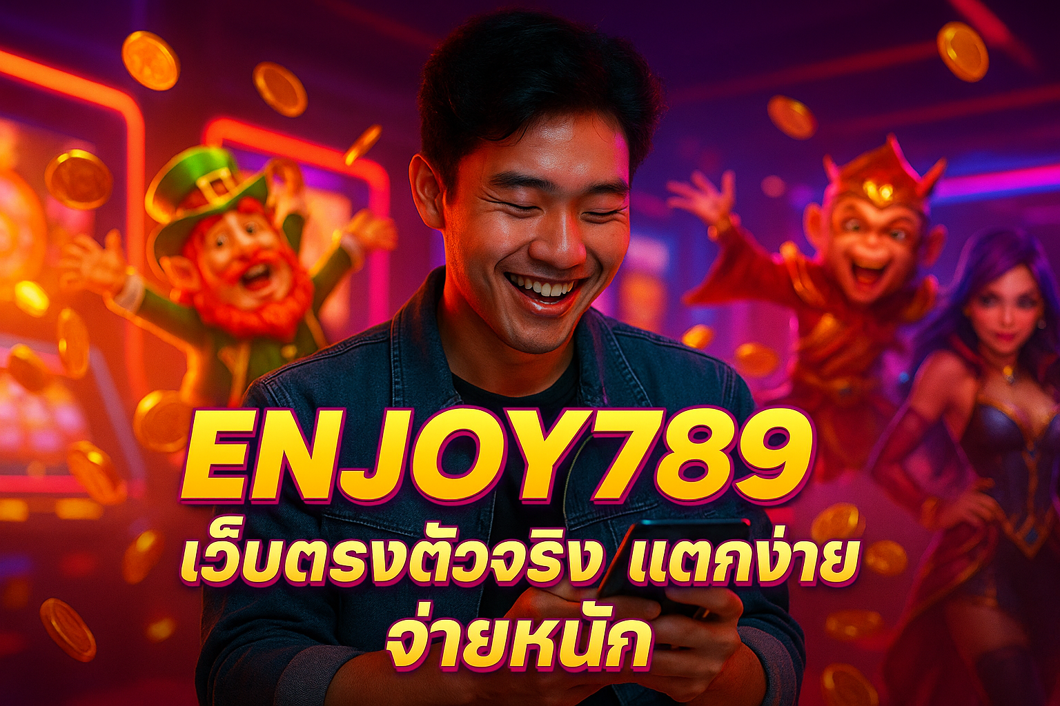ENJOY789 เว็บตรงตัวจริง แตกง่าย จ่ายหนัก