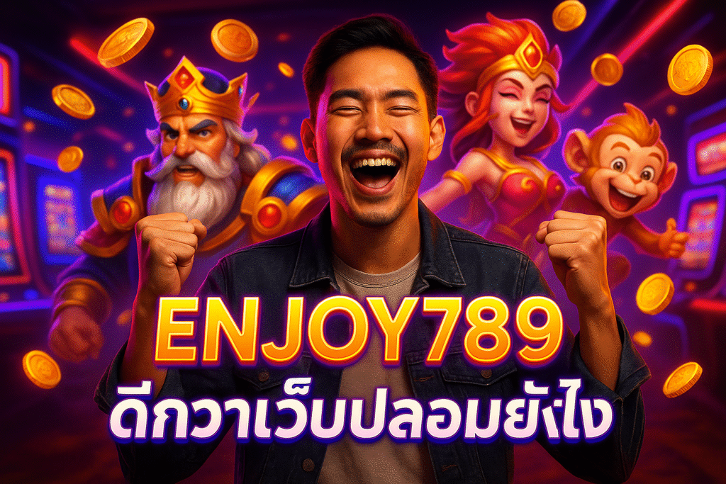 ENJOY789 ดีกว่าเว็บปลอมยังไง