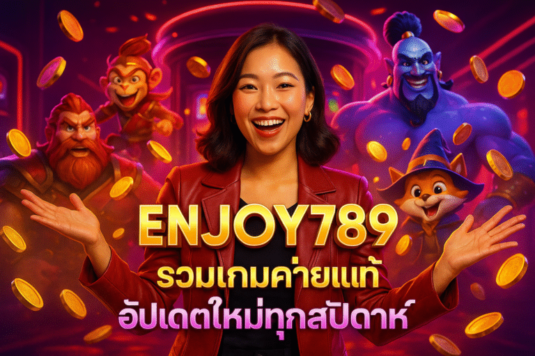 ENJOY789 รวมเกมค่ายแท้ อัปเดตใหม่ทุกสัปดาห์