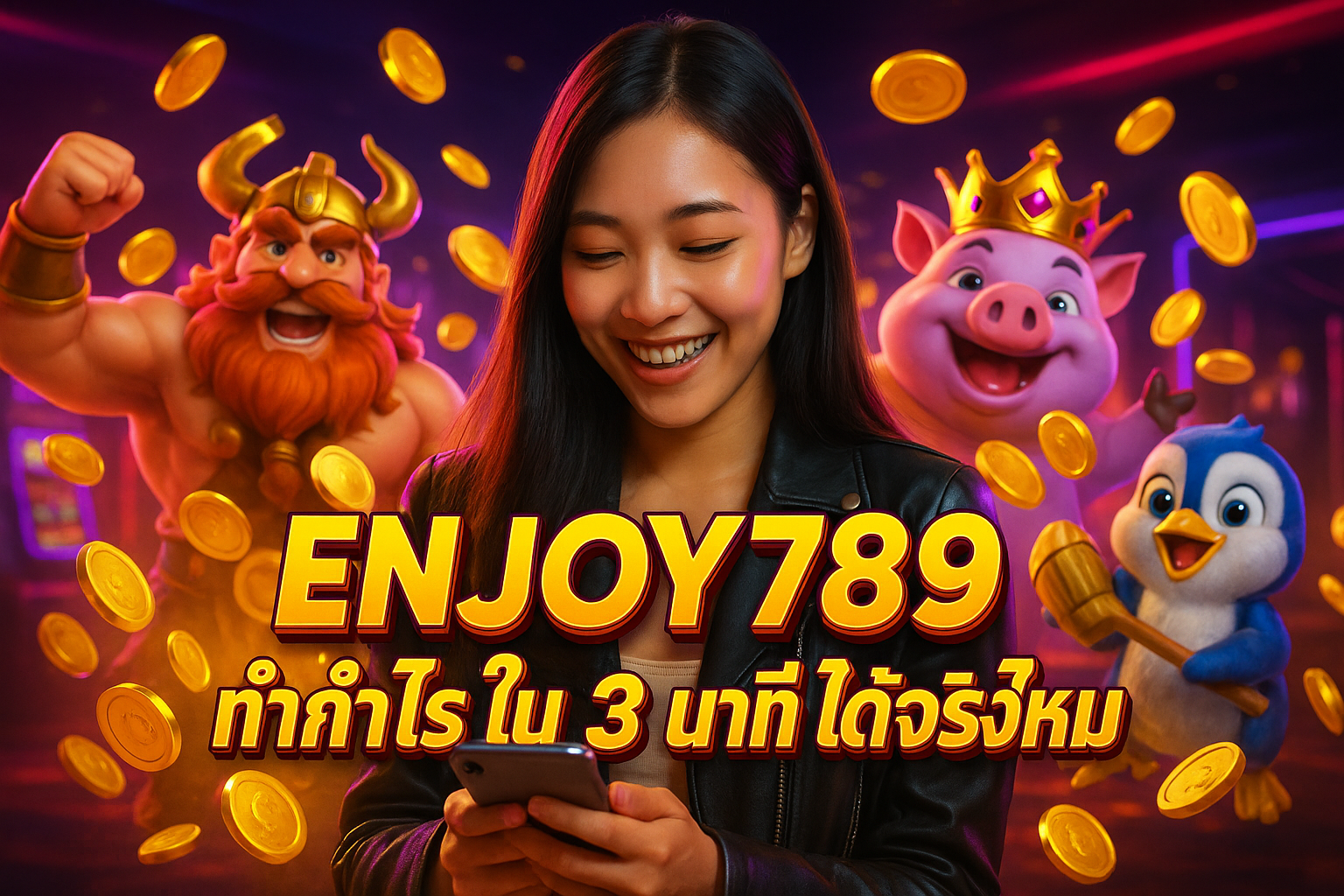 ENJOY789 ทำกำไรใน 3 นาที ได้จริงไหม